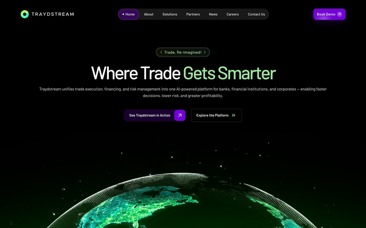 Traydstream website
